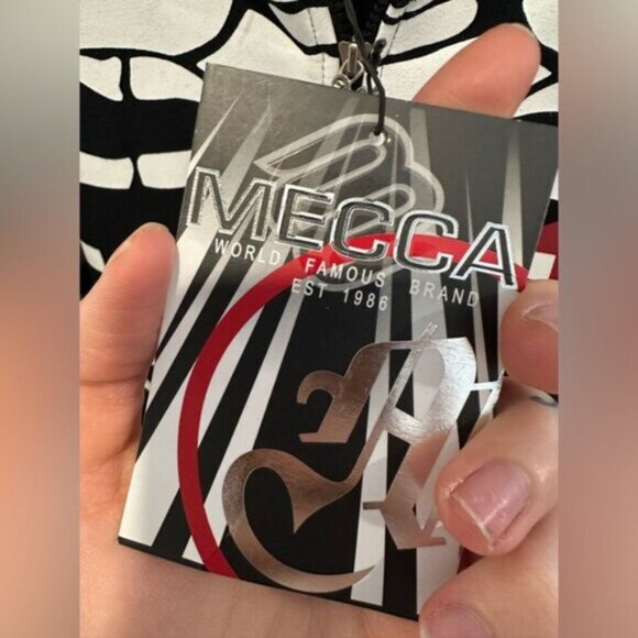 NWT- ‼️RARE‼️ MECCA 2000s SKULL HOODIE - Picture 4 of 9